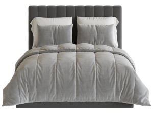 Owen Upholstered Ottoman Bed 3D Модель