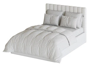 Owen Upholstered Ottoman Bed 3D Model