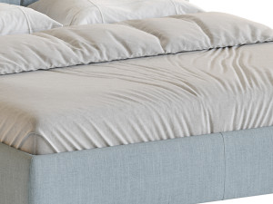 Papilo bed 3D-Modell