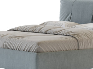 Papilo bed 3D-Modell