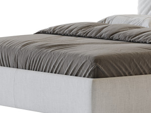 Papilo bed 3D-Modell
