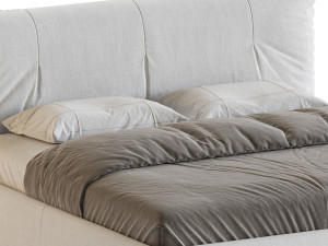 Papilo bed 3D-Modell