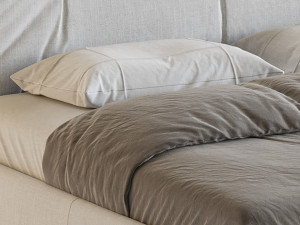 Papilo bed 3D-Modell