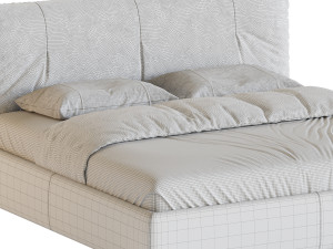 Papilo bed 3D-Modell