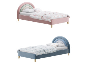 Rainbow Kids Bed 3D Модель