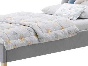 Rainbow Kids Bed 3D Model