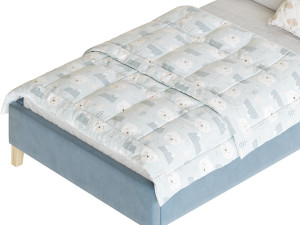 Rainbow Kids Bed 3D Model