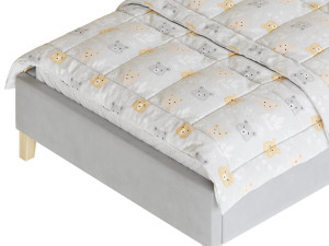Rainbow Kids Bed 3D Model