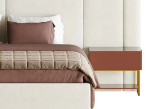 RUBI BED 3D Model