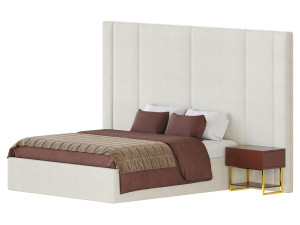 RUBI BED Modelo 3D