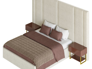 RUBI BED Modelo 3D
