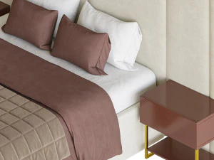 RUBI BED 3D Model