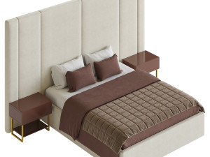 RUBI BED Modelo 3D