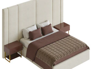 RUBI BED 3D Model