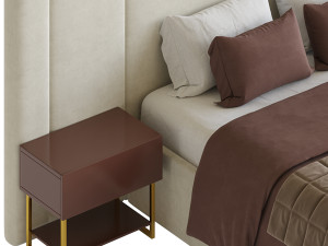 RUBI BED Modelo 3D