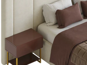 RUBI BED 3D Model