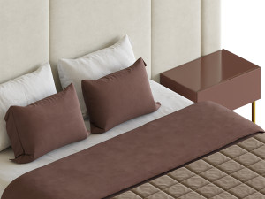RUBI BED Modelo 3D