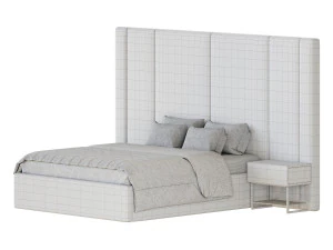 RUBI BED 3D Model