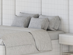 RUBI BED Modelo 3D