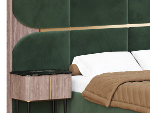 SAKYA BED Modèle 3D
