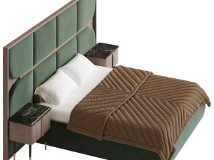SAKYA BED Modèle 3D