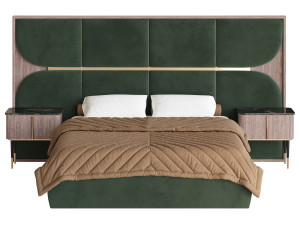 SAKYA BED Modèle 3D