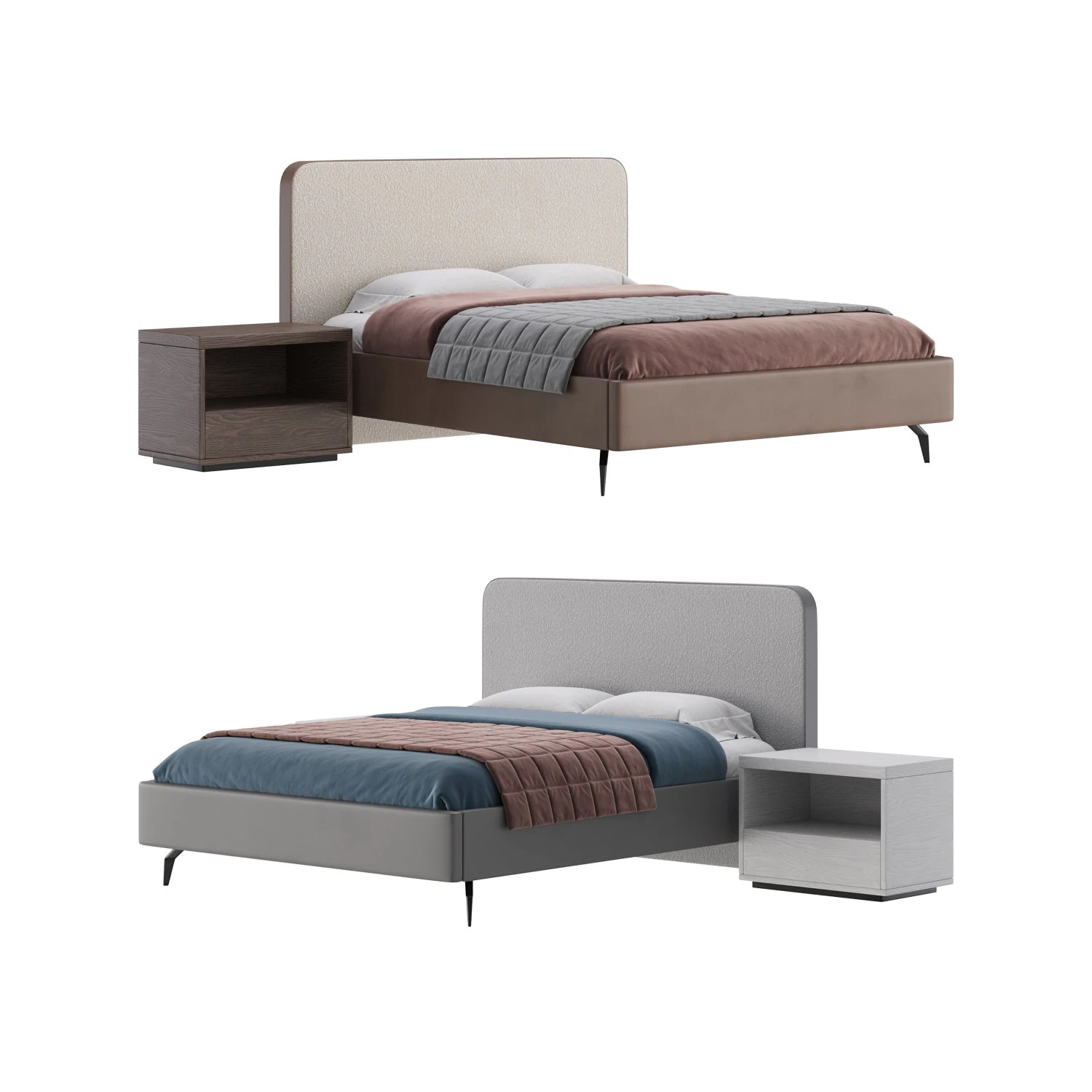 Selli BED II 3D Model .c4d .max .obj .3ds .fbx .stl .blend
