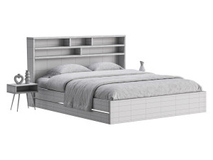 Shellhorn 180 bed 3Dモデル