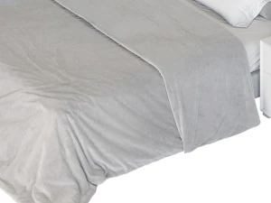 Soild Wood Bed with Camelback Panel Headboard 3D Model