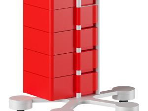 SPINNY RED Model 3D