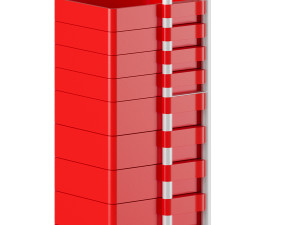 SPINNY RED Model 3D