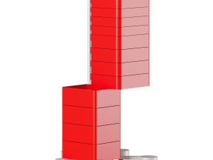 SPINNY RED Model 3D