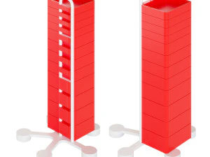 SPINNY RED 3D Model