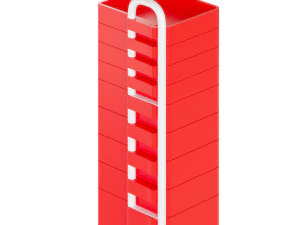 SPINNY RED 3D Model