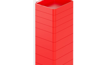 SPINNY RED Model 3D