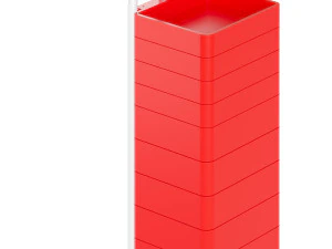 SPINNY RED 3D Model
