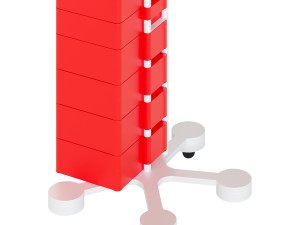 SPINNY RED Model 3D