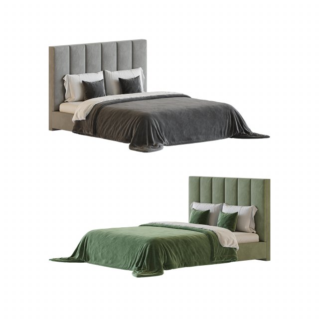 Spye II bed Modello 3D .c4d .max .obj .3ds .fbx .stl .blend 