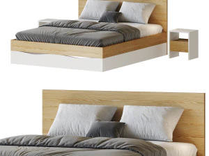 Tomari-Bed 3D Model