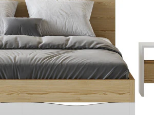 Tomari-Bed 3D Model