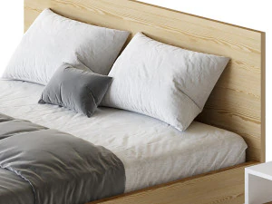 Tomari-Bed 3D Model