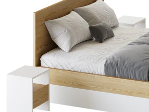 Tomari-Bed 3D Model