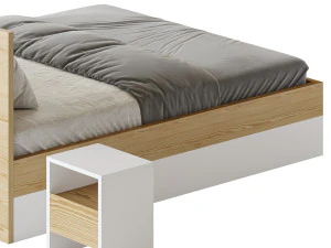 Tomari-Bed 3D Model