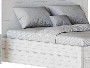 Tomari-Bed 3D Model