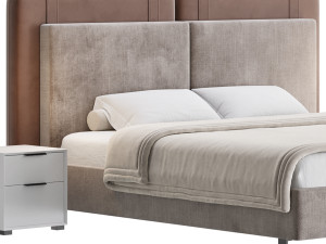 Trava Bed 3D 모델