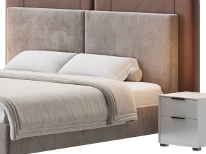 Trava Bed 3D 모델