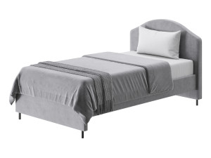 Upholstered bed 3D मॉडल
