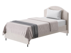 Upholstered bed 3D मॉडल