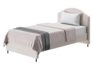 Upholstered bed 3D Model