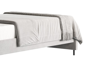 Upholstered bed 3D मॉडल